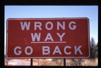 Zu finden an Auffahrten von grösseren Strassen